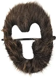 Cosplay Facial Hair for Adults Boys and Girls Halloween Beard Mustache Monkey Theme Party Accessory Reusable