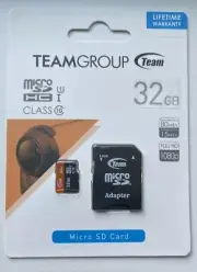 Team 32GB Micro SDHC UHS-I/U1 Class 10 Memory card + Adapter USA Seller Retail