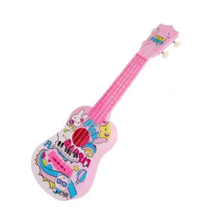 【888ezgo】粉紅兔歡樂烏克麗麗樂器（21吋Ukulele尼龍弦）（授權37015）