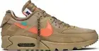 [AA7293-200] Mens Nike Air Max 90 'OFF-WHITE Desert Ore'