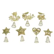 Angle/Bird Tree Metal Wire Star Christmas Tree Top Ornament Decor