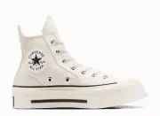Sz 8 - Converse Chuck 70 Plus Hi Egret/Black/Egret A00915C