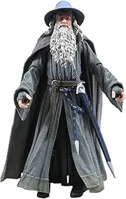 DIAMOND SELECT TOYS The Lord of The Rings: Gandalf Action Figure, Multicolor