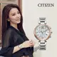 CITIZEN 星辰 XC 光動能計時女錶 母親節禮物-玫瑰金/35mm FB1454-52A