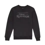 Lord Of The Rings Textured Logo Sweatshirt - Black