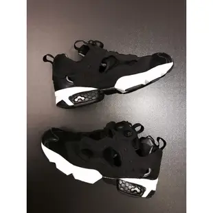 二手美品 Reebok Pump Fury x STEVEN Alan 麂皮 限量聯名 細節滿分 黑魂 四方聯名 參考