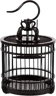 Hanging Bird Cage Decorative Pet Habitat Plastic Nesting Habitat Small Pets Carrier Reptile Carrying Box Girl's Birthday Party Decorations