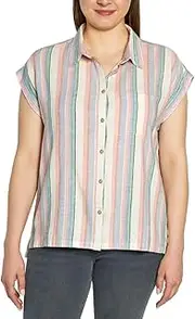 [Orvis] Women's Short Sleeve Linen Blend Button-Up Shirt