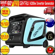 GenTrax Inverter Generator 4.2KW Max 3.5KW Rated Pure Sine Portable Camping New