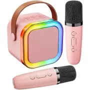 Karaoke Machine for Kids Adults Portable Bluetooth Mini Karaoke Microphone Si...