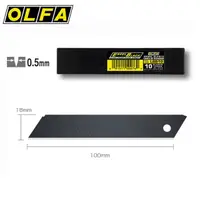 在飛比找momo購物網優惠-【OLFA】大型超銳黑刃美工刀片LBB-10型(10片裝)