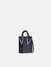 Carolina Herrera Shopping Chic Mini Bag Silver