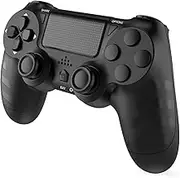 DYONDER Wireless PS4 Controllers for PS4/Pro/Slim & PC – 1000mAh Battery, 6-Axis Motion Sensor, Audio Jack (Black)