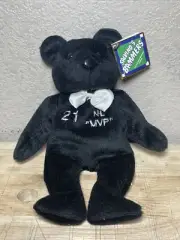 Salvino's Bammers ©1998 Beanbag Plush Bear NL "MVP" Sammy Sosa #21