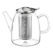 Wilmax England 600ml Thermo Glass Hot Tea Pot Container w/ Lid/Diffuser Clear