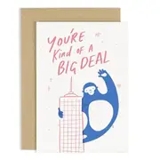Big Deal King Kong Card.