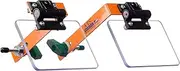 Universal & Baldor Bench Grinder Eye Shields and Eye Shield Mounting Assembly for 8-inch and Larger Power Bench Grinders, Sold as Pair, Orange, ATS P/N UGS-2