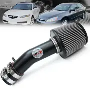 HPS Black Shortram Air Intake Kit For 04-08 TL TSX Base Type-S/03-07 Accord V6 (for: Honda)
