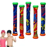 5PCS Underwater Dive Sticks Diving Toys Swimming Pool Toy Fun Game For Kids