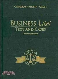 在飛比找三民網路書店優惠-Business Law ― Text and Cases