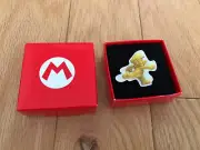 Nintendo Super Mario Bros Lapel Pin ,NES-Nintendo 3DS Promo 2012 - New in Box
