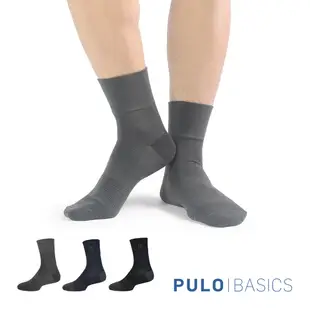 PULO-穿立淨除臭耐磨橫紋紳士襪 | 一般厚度 紳士襪 商務型紳士襪 保持乾爽 無痕襪