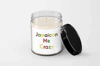 Jamaican Me Crazy Candle - Soy Wax Candle - Hand Poured Candle