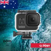 60m Underwater Diving Gopro Hero 8 Waterproof Protective Case Housing Cover