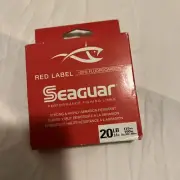 Seaguar Red Label 100% Fluorocarbon Main Line 20lb 175 Yards