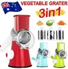 Kitchen Vegetable Food Manual Rotary Drum Grater Chopper Slicer Cutter ShreddeHA
