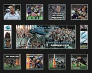 Cronulla Sharks Premiership 2016 Memorabilia frame, limited edition with COA