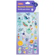 Kadink Puffy Sticker Sheet Space Design