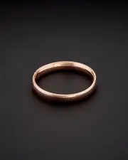 14K Italian Rose Gold Band Ring