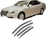 FUWKAIZS Deflectors for Toyota Crown S210 S 210 210 Royal 14th 2013~2018 Accessories Car Side Windows Visors Rain Eyebrow Guards Stickers