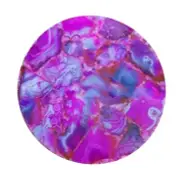 Pink Agate Coffee & End Side Table Top Handmade Round Shape Hallway Home Decor