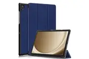 For Samsung Galaxy Tab A9 Case, 8.7 inch SM-X110 X115 Folio Smart Leather Magnetic Stand Case Cover (Navy Blue)