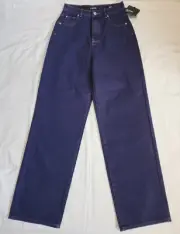 Beyond Originals Her Ladies Indigo Bree High Rise Baggy Denim Jeans Size 26 New