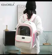 Pet Carrier Backpack Breathable Transparent Space Capsule for Cats Dogs Travel