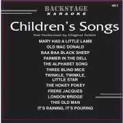 Karaoke Backstage CD+G Children's Songs #4917 Twinkle Twinkle,London Bridge+