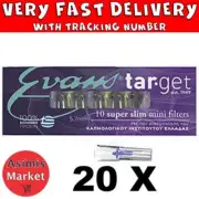 Cigarette Holder Evans Target 20 Packs No Box Mini Filter Super Slim 5.7 mm