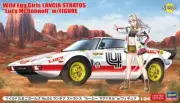 Model Car Kit Mounting Mount Hasegawa lancia Stratos Scale 1:24