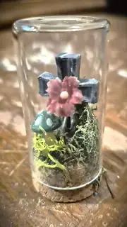Rest in Peace Miniature GraveYard, Homemade.