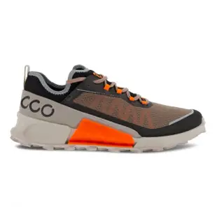 【ecco】BIOM 2.1 X COUNTRY M 健步2.1輕盈戶外跑步運動鞋 男鞋(黑色/墨粉色/月石灰 82280460268)