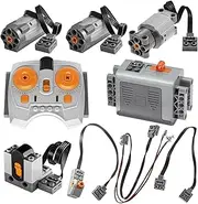 Habow 9 in 1 Power-Functions Motor-Set Compatible with Lego-technic-Motor STEM Building Block Toy for MOC Technic-Parts.