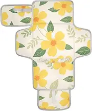 Reusable Changing Table mat with Tissue Pocket Waterproof Pads for Baby Lightweight & Foldable Changing Station