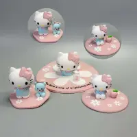 在飛比找蝦皮購物優惠-正品散貨 Hello Kitty 凱蒂貓 Q版可愛模型桌面擺