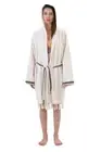 HOODED COTTON BATH ROBE WOMEN NİGHTWEAR TOWELLING DRESSING GOWN TERRY TOWEL SOFT