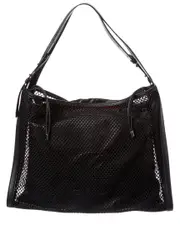 Christian Louboutin Baggy Mesh & Leather Tote