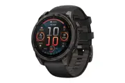 Garmin Fenix 8 Smart Sports Watches - Grey Titanium/Pebble Grey 47mm