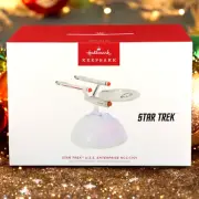 Hallmark Star Trek USS Enterprise NCC-1701 Keepsake Ornament 2023 New Unopened